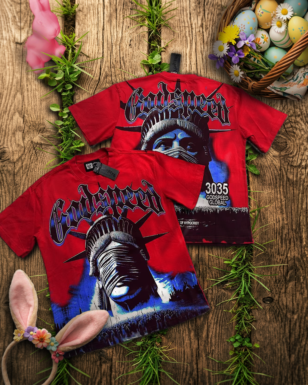 Godspeed “Masked Liberty” Tee