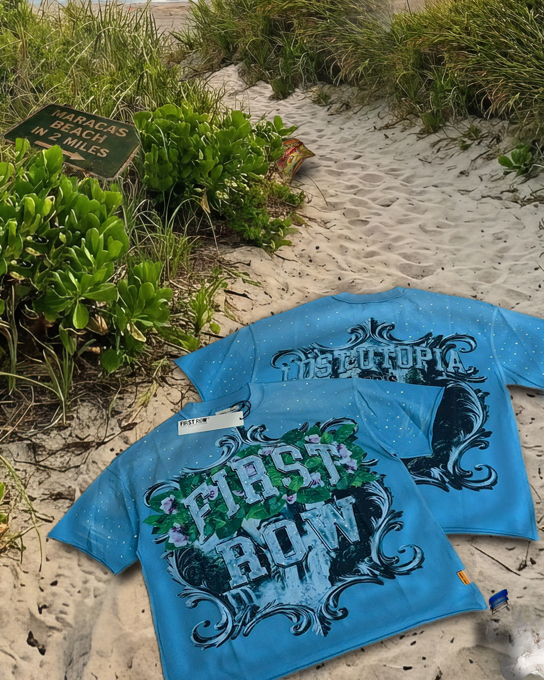 First Row "Glacier" Tee