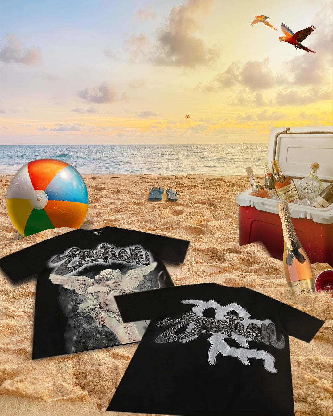 Mixed Emotion “Flying Angel” Tee