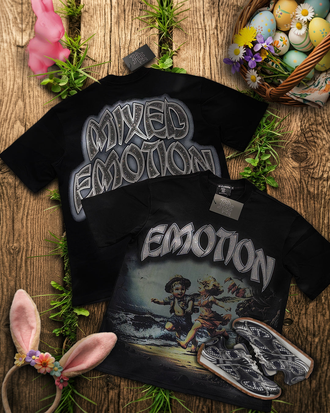 Mixed Emotion “Angel Couple” Tee