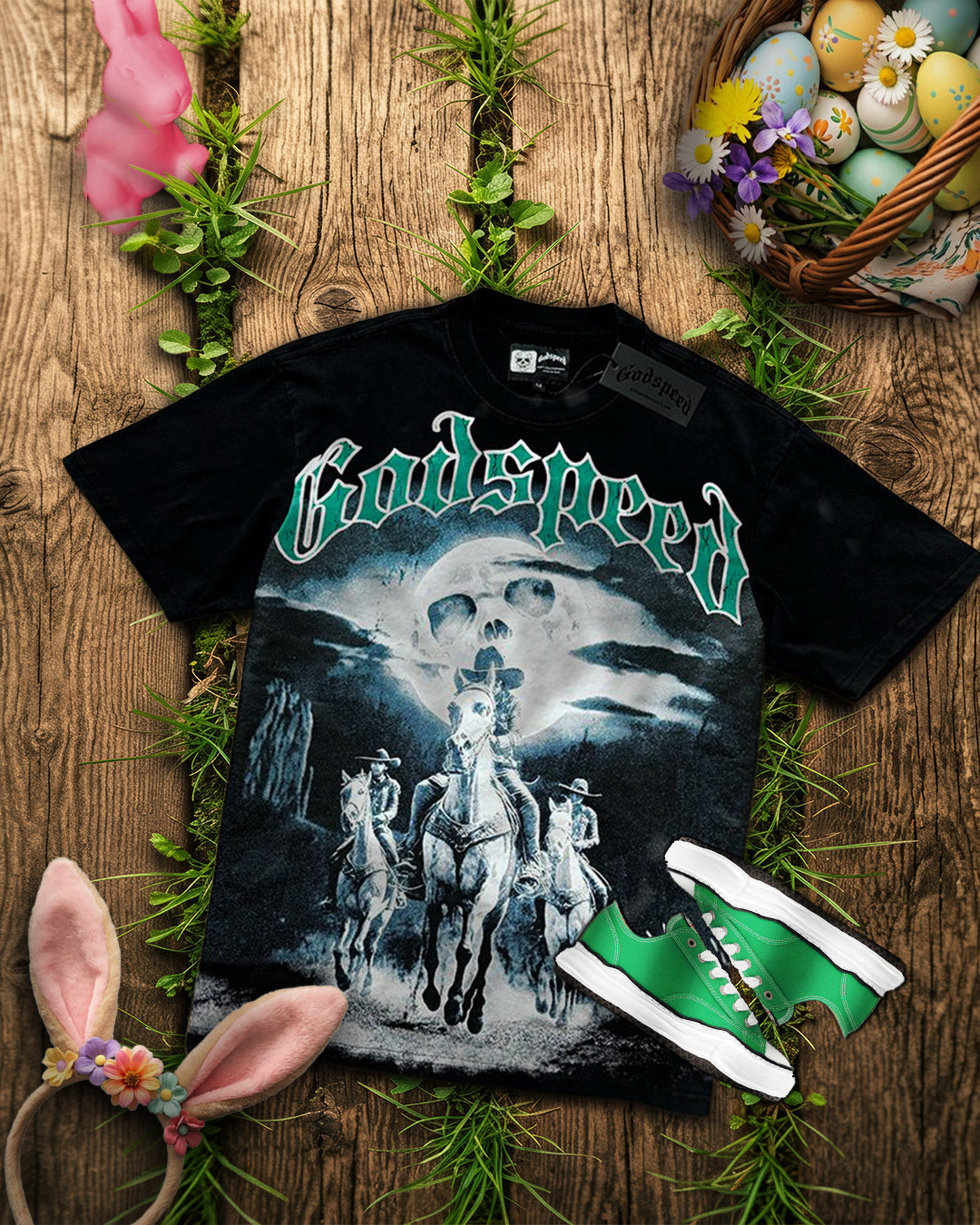 Godspeed “Skull Rider” Tee