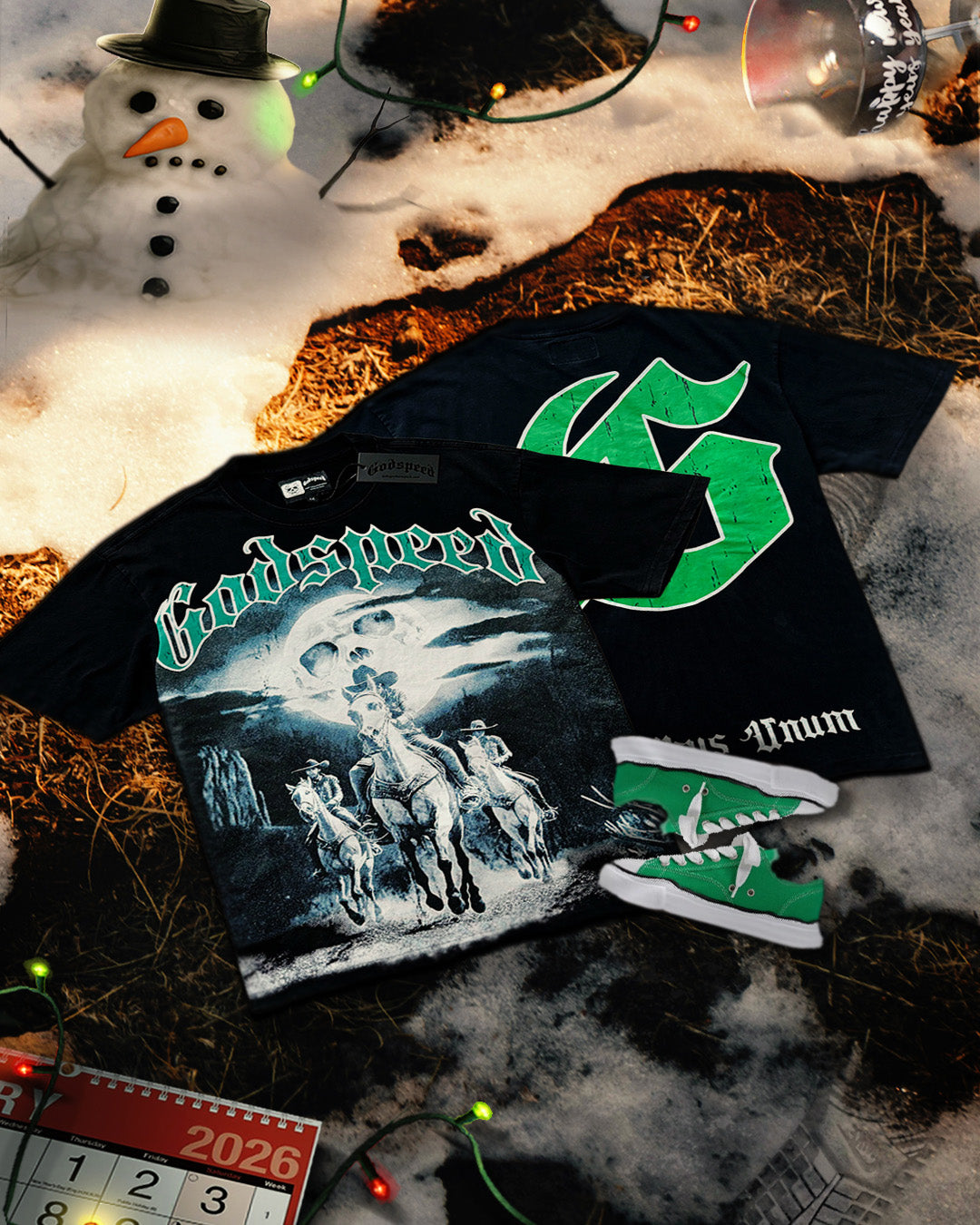 Godspeed “Skull Rider” Tee