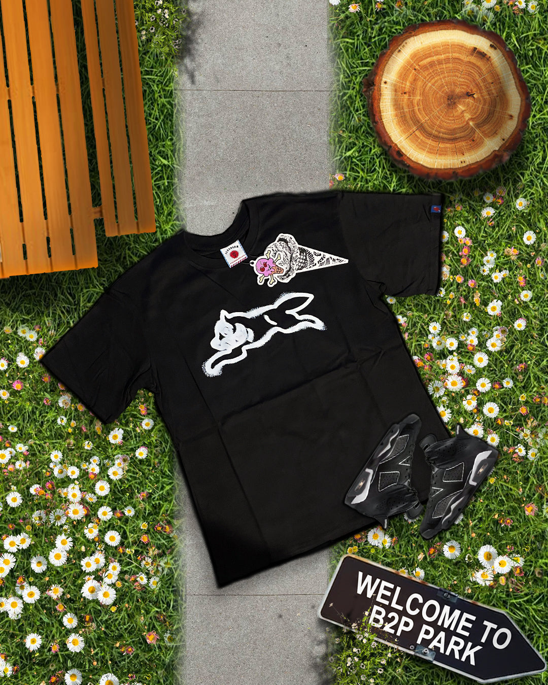 BBC “Spray Paint ” Tee