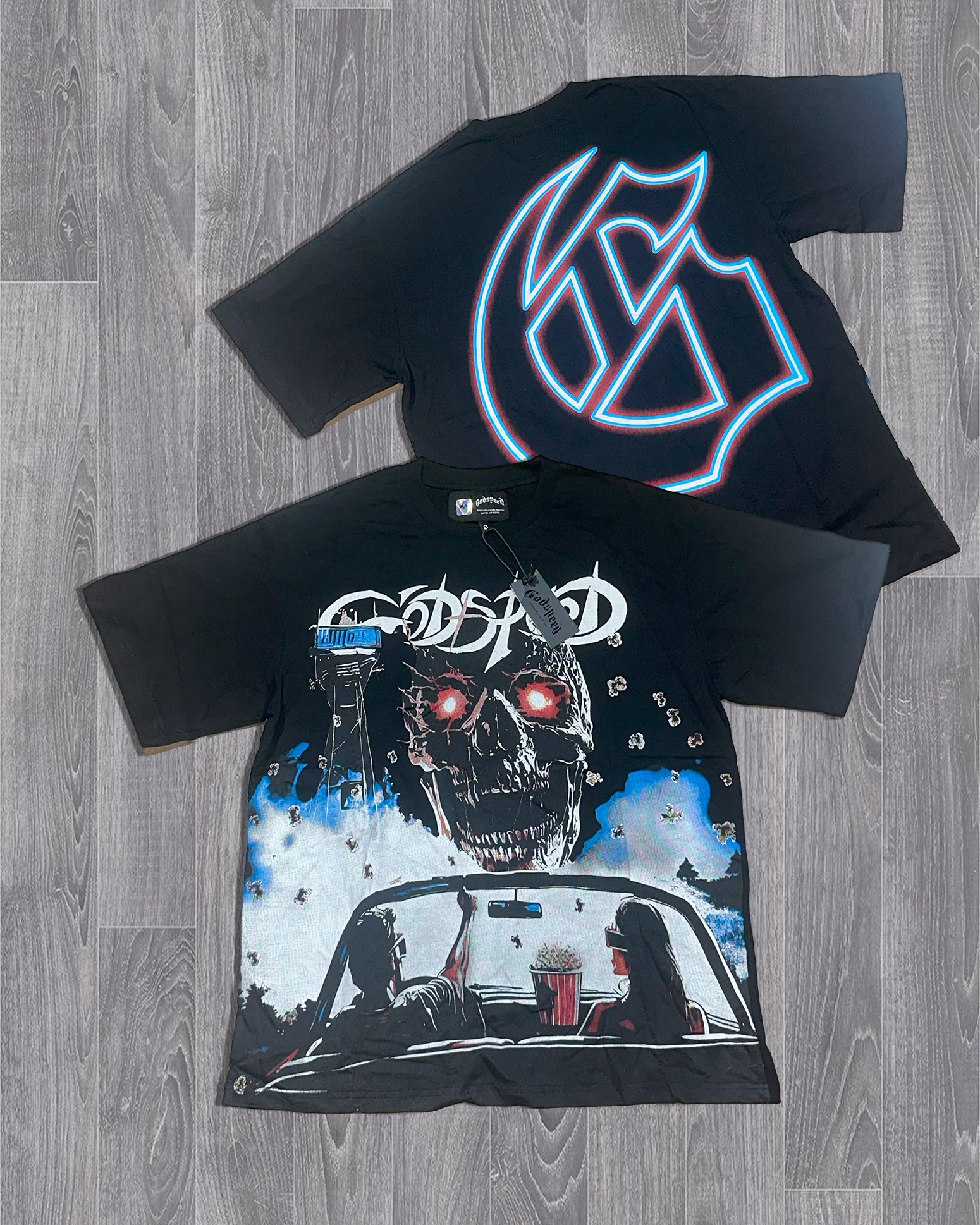 Godspeed “Skull Cinema” Tee