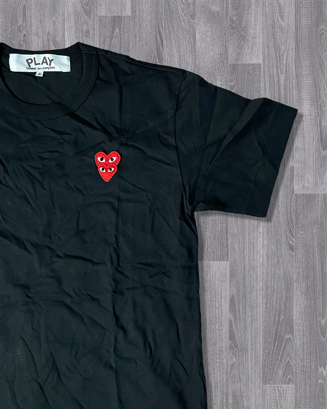 CDG "Double Heart" Tee