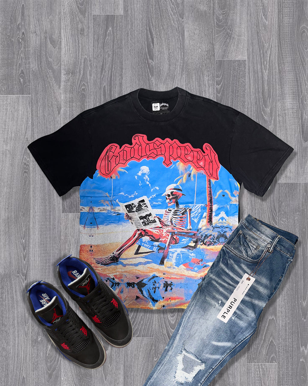 Godspeed "Skele Beach" Tee