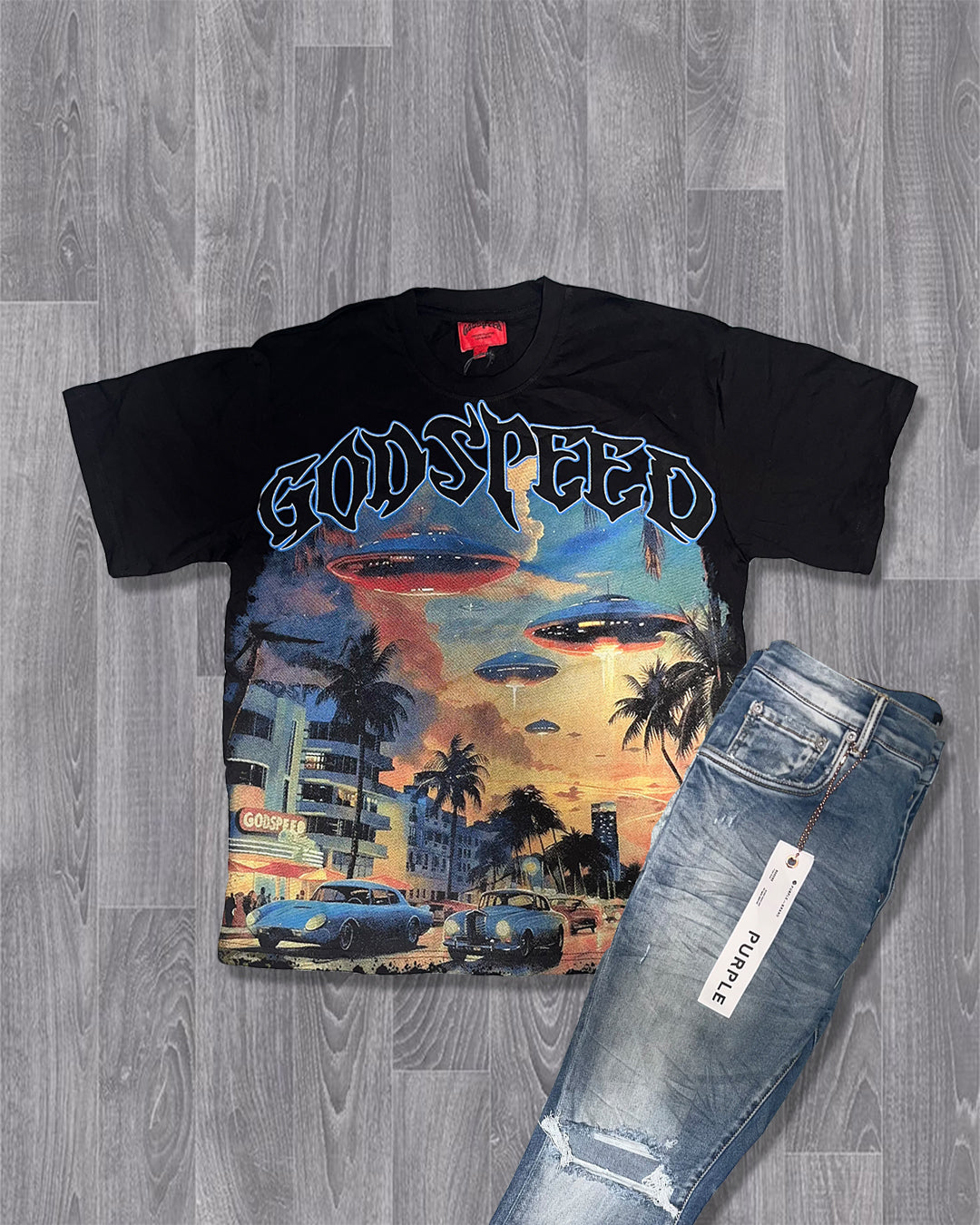 Godspeed "UFO" Tee